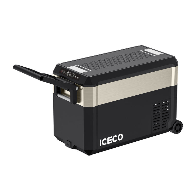 ICECO JP40 Pro 40L Dual Zone Wheeled 12V Fridge Freezer portable 12V fridge freezer for overlanding camping truck SUV RV