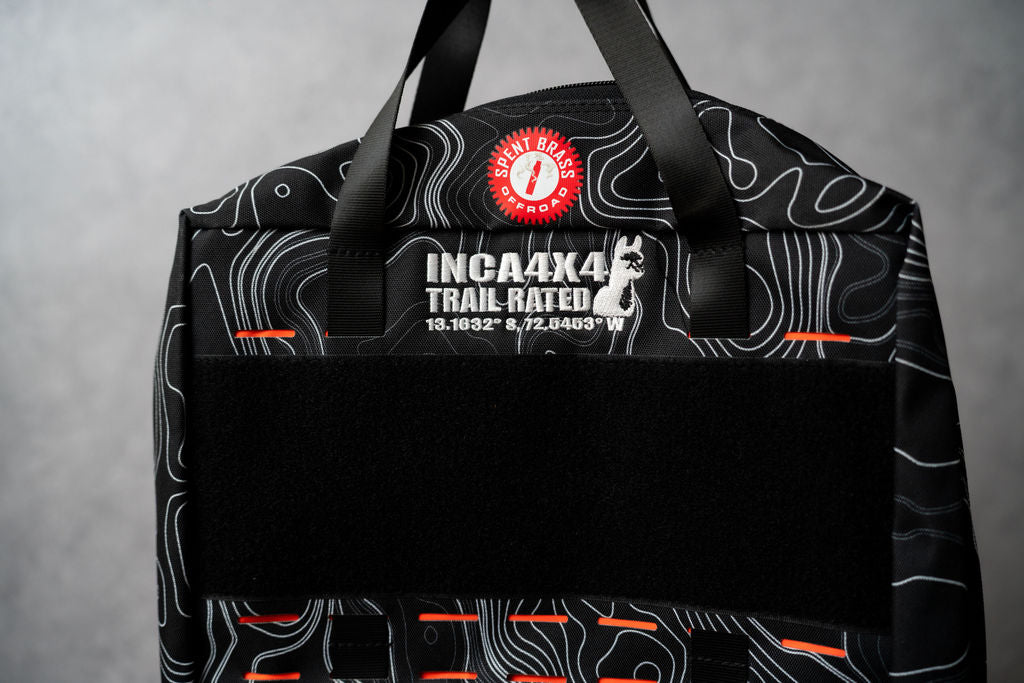 inca4x4 tool briefcase w/ socket wrench organizer + LED