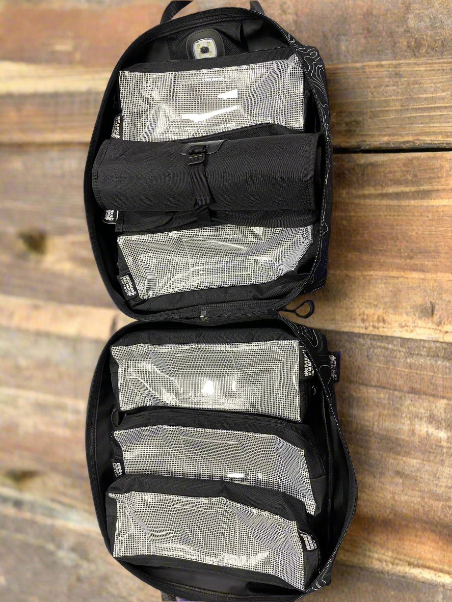 inca4x4 tool briefcase w/ socket wrench organizer + LED