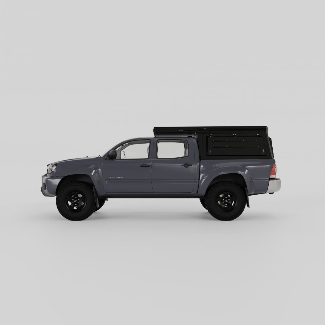 4x4 Overland Gear Aluminum Pop-Up Camper – 2005–2015 Toyota Tacoma | Overland Truck Camper for 4x4 overlanding and truck camping
