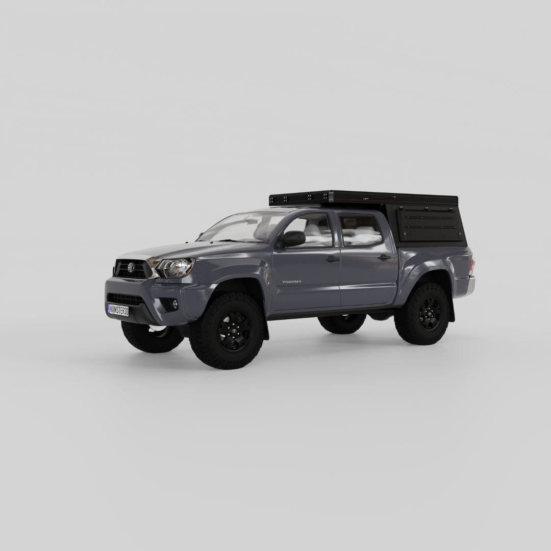 4x4 Overland Gear Aluminum Pop-Up Camper – 2005–2015 Toyota Tacoma | Overland Truck Camper for 4x4 overlanding and truck camping