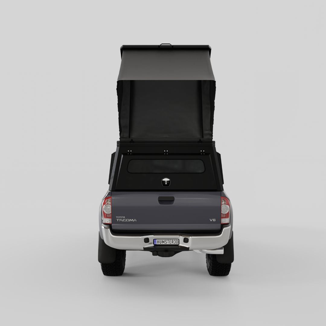 4x4 Overland Gear Aluminum Pop-Up Camper – 2005–2015 Toyota Tacoma | Overland Truck Camper for 4x4 overlanding and truck camping