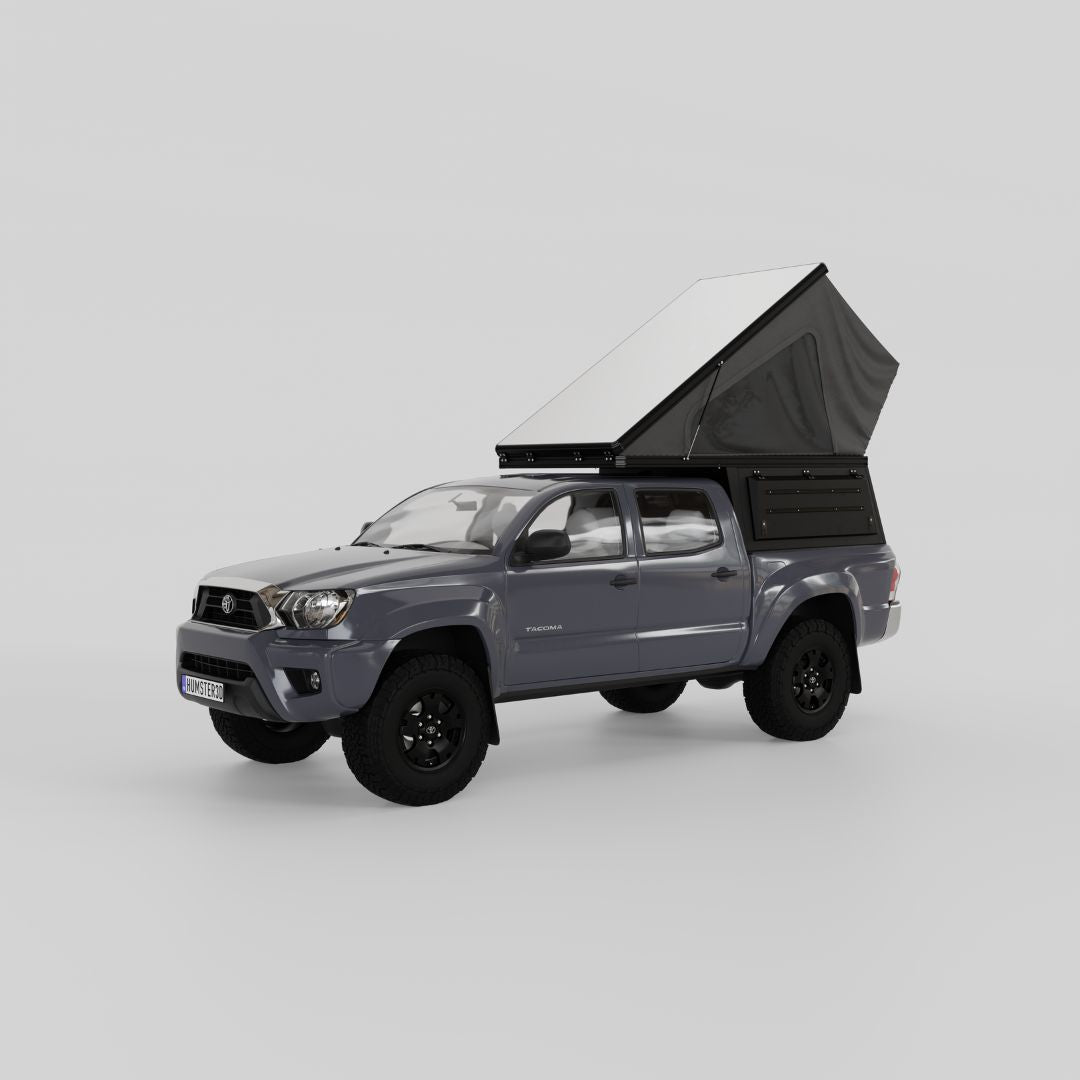 4x4 Overland Gear Aluminum Pop-Up Camper – 2005–2015 Toyota Tacoma | Overland Truck Camper for 4x4 overlanding and truck camping