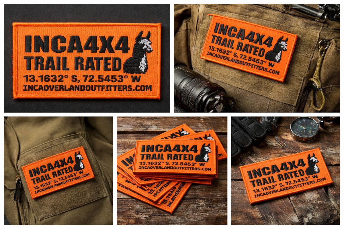 🔥Official 4x4 Overland Gear Patch [Free shipping] for 4x4 overlanding and truck camping