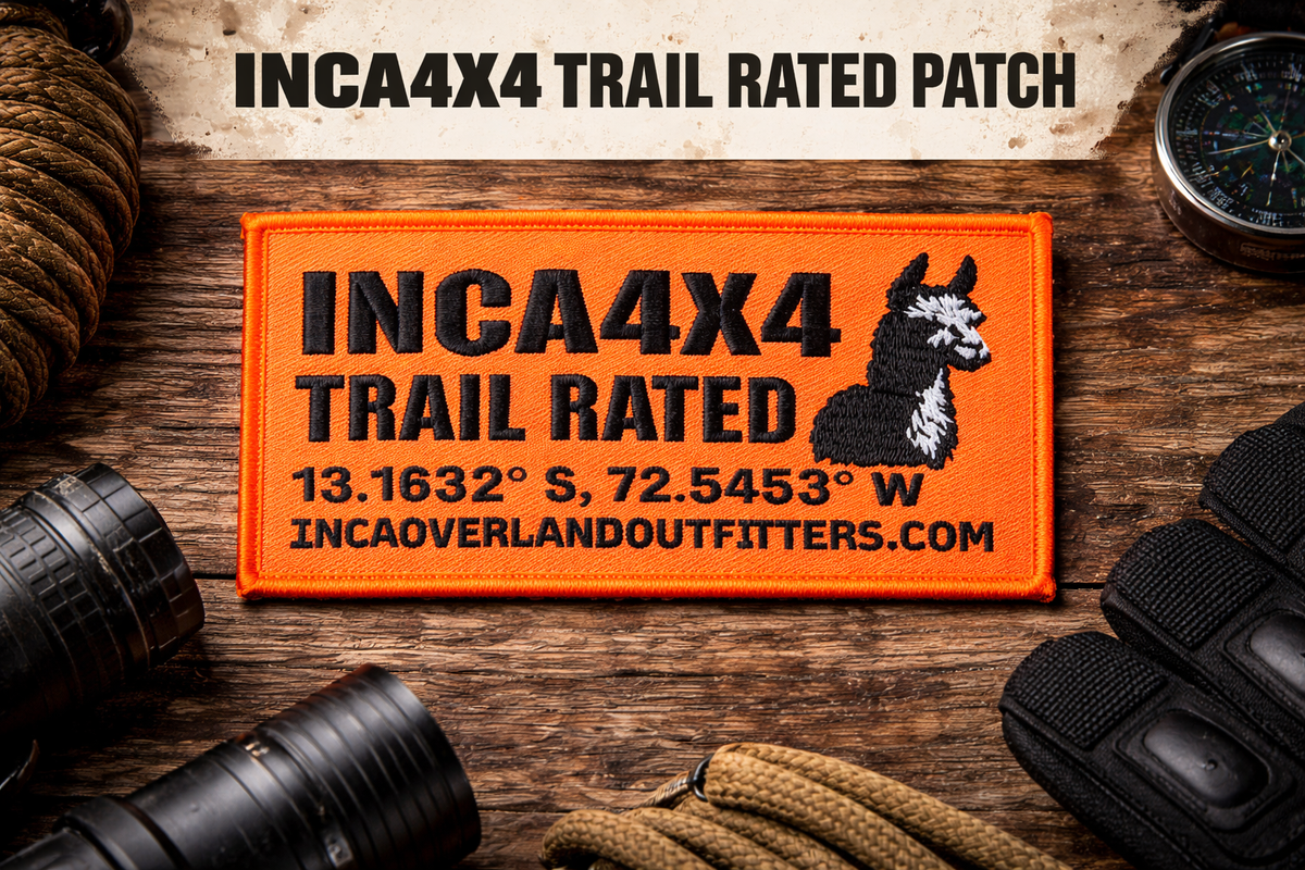 🔥Official 4x4 Overland Gear Patch [Free shipping] for 4x4 overlanding and truck camping