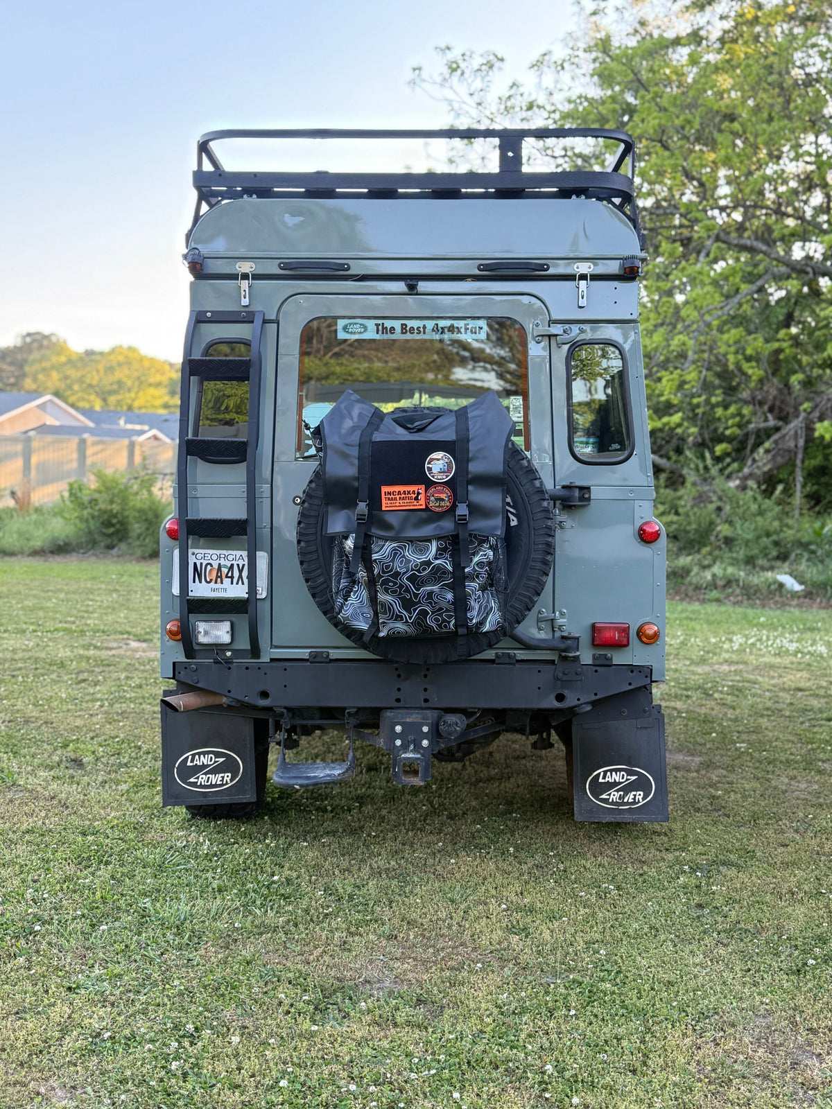 Overland spare tire tailgate bag 4.0 for 4x4 overlanding and truck camping