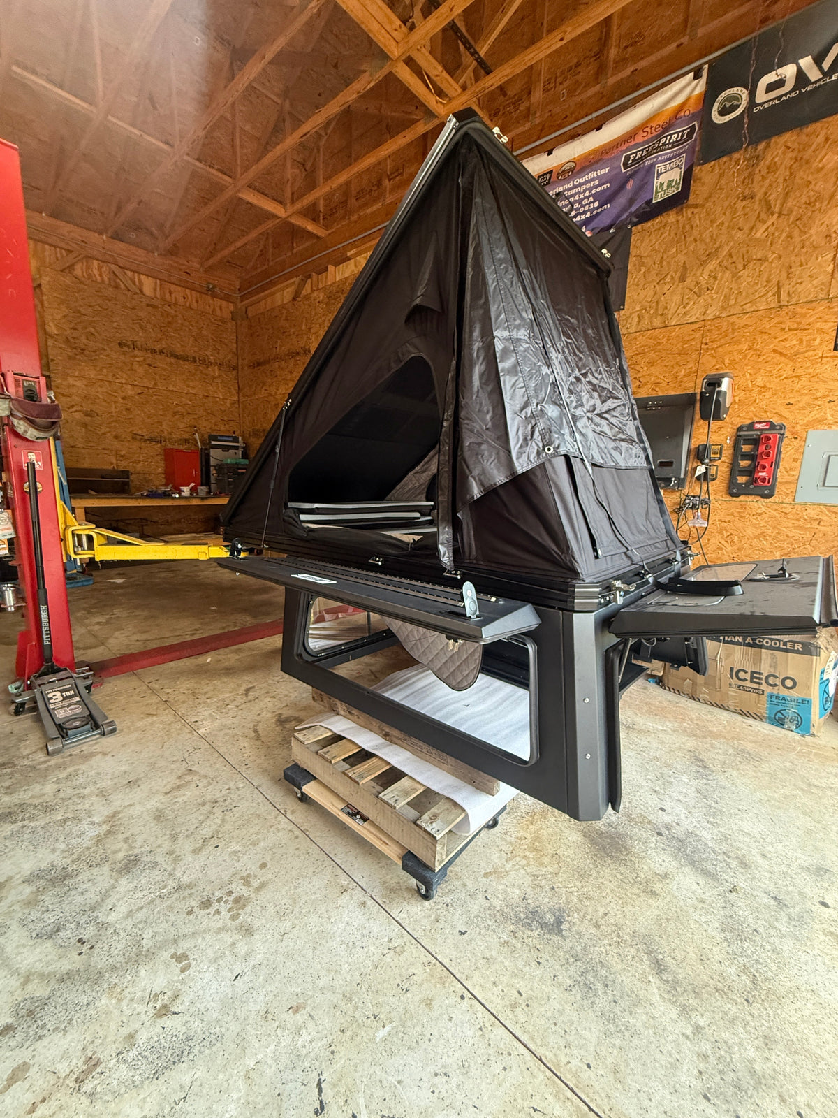 4x4 Overland Gear Aluminum Pop-Up Camper – 2016–2023 Toyota Tacoma | Local Pickup | Overland Truck Camper for 4x4 overlanding and truck camping