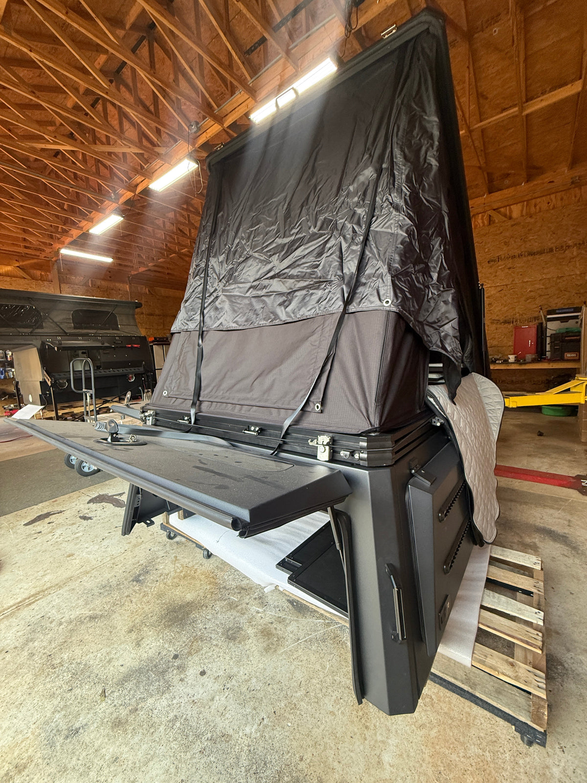 4x4 Overland Gear Aluminum Pop-Up Camper – 2016–2023 Toyota Tacoma | Local Pickup | Overland Truck Camper for 4x4 overlanding and truck camping