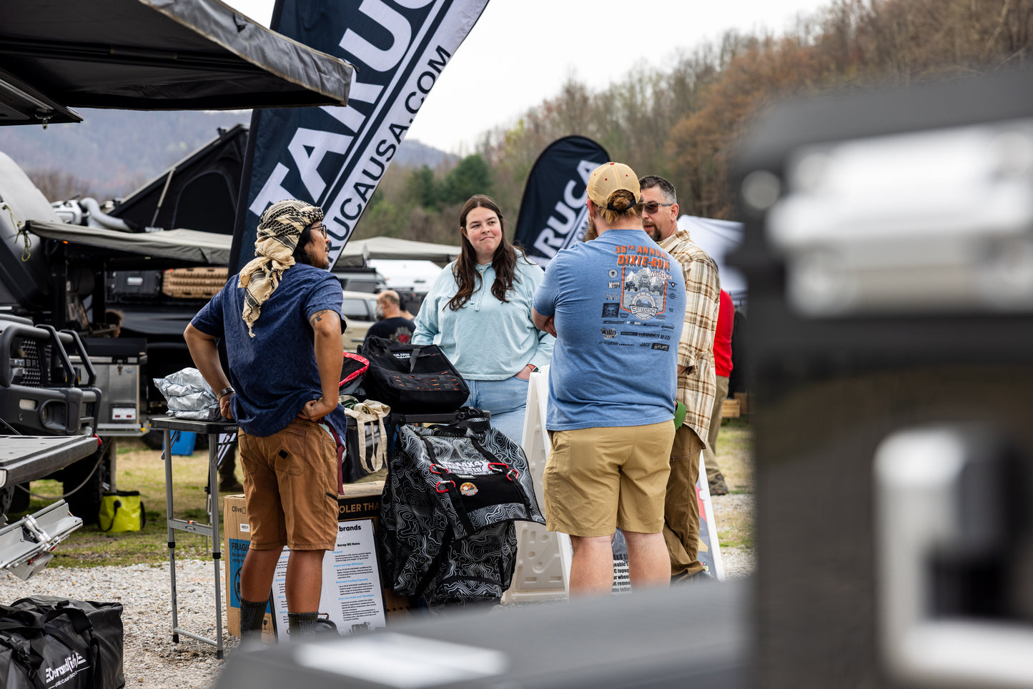 Inca4x4 Overland spare tire tailgate bag 3.0