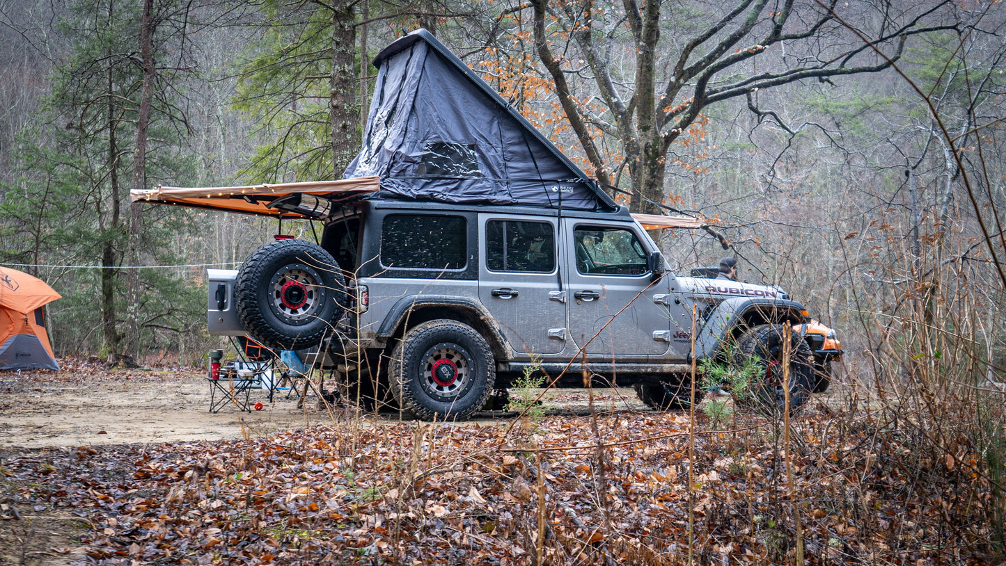 inca4x4 Jeep hardtop overland camper