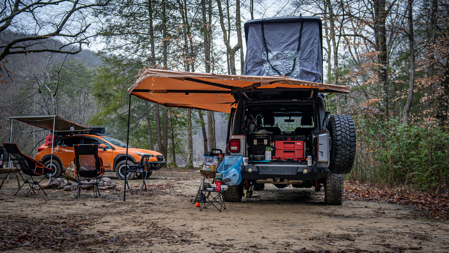 inca4x4 Jeep hardtop overland camper