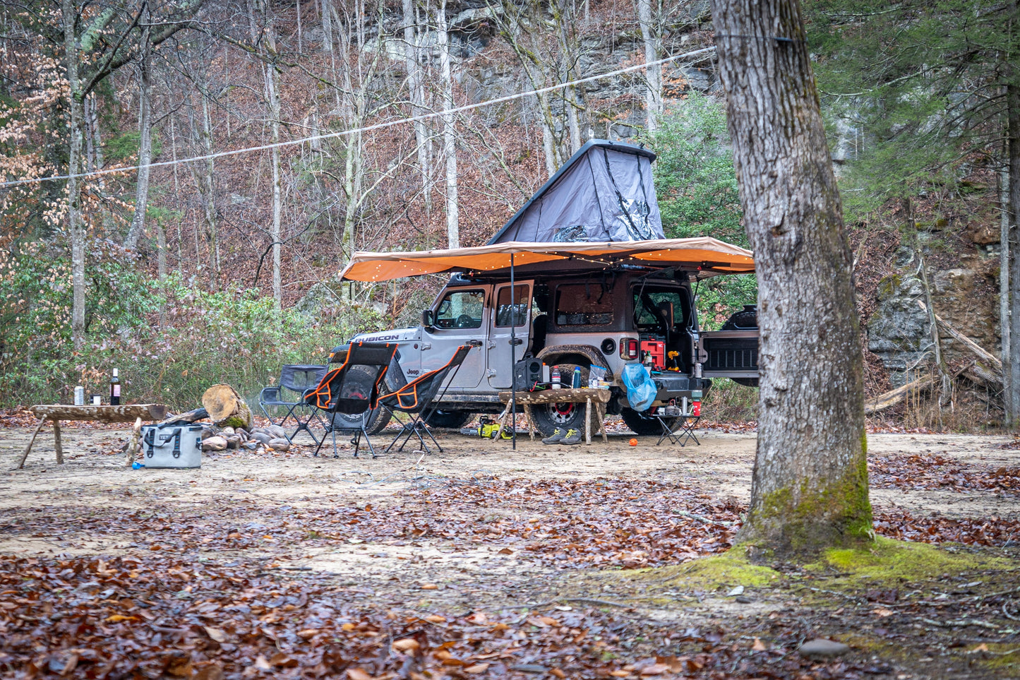 inca4x4 Jeep hardtop overland camper