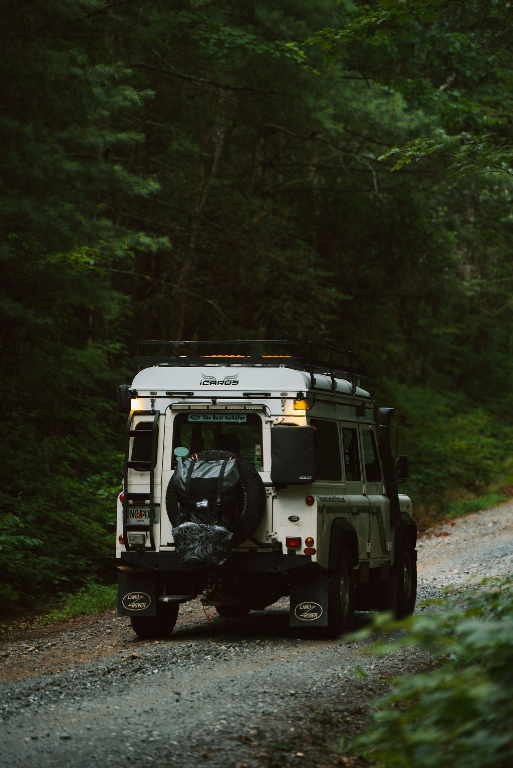 Inca4x4 Overland spare tire tailgate bag 3.0